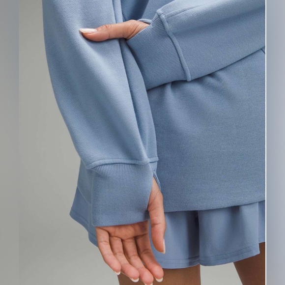 Lululemon Scuba Oversized Funnel-Neck Half Zip *Long
Blue Willow m/l READ - Picture 4 of 16